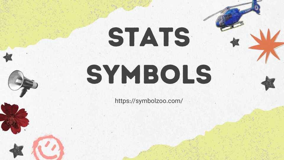 stats symbols