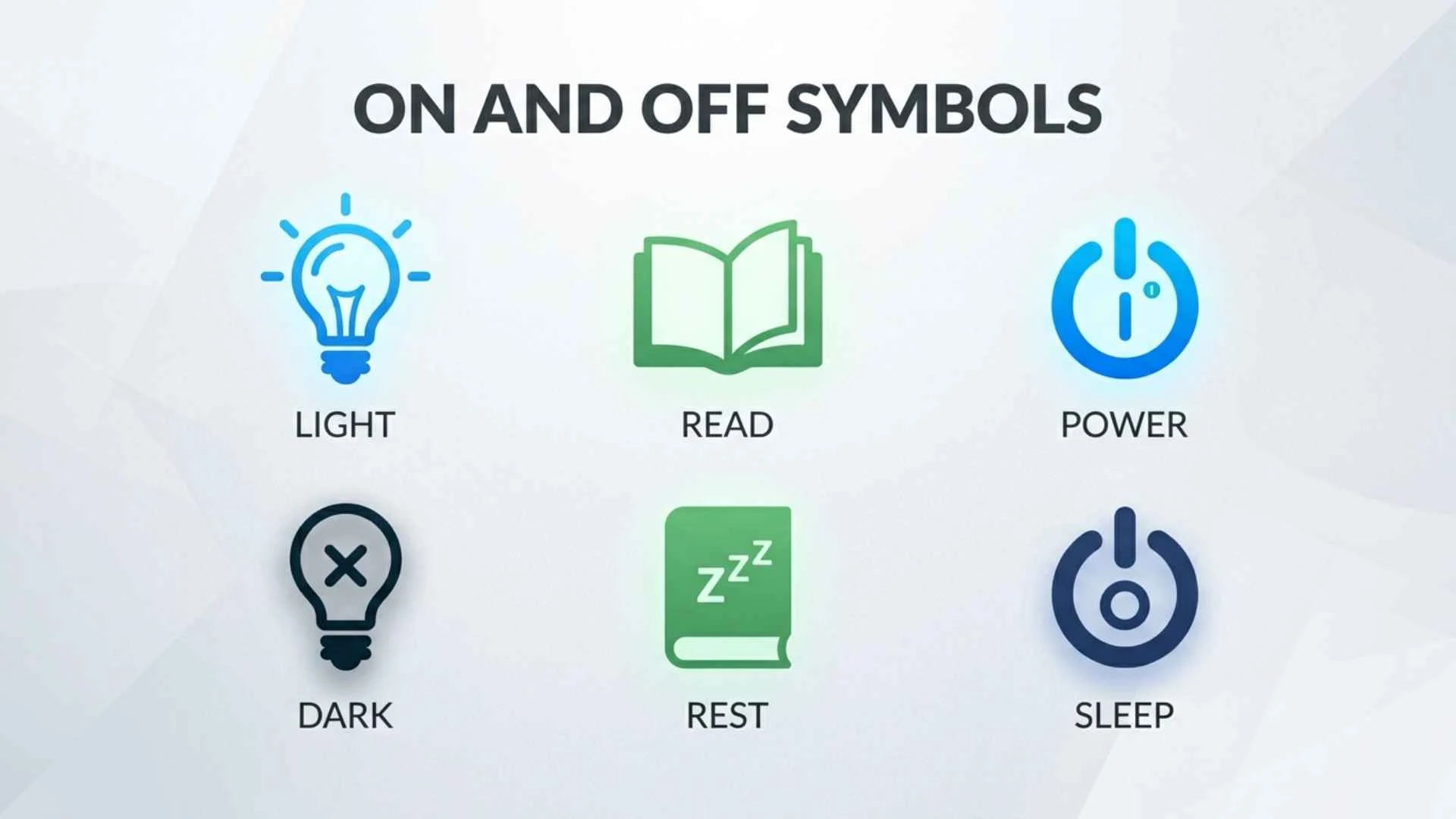 on and off symbols