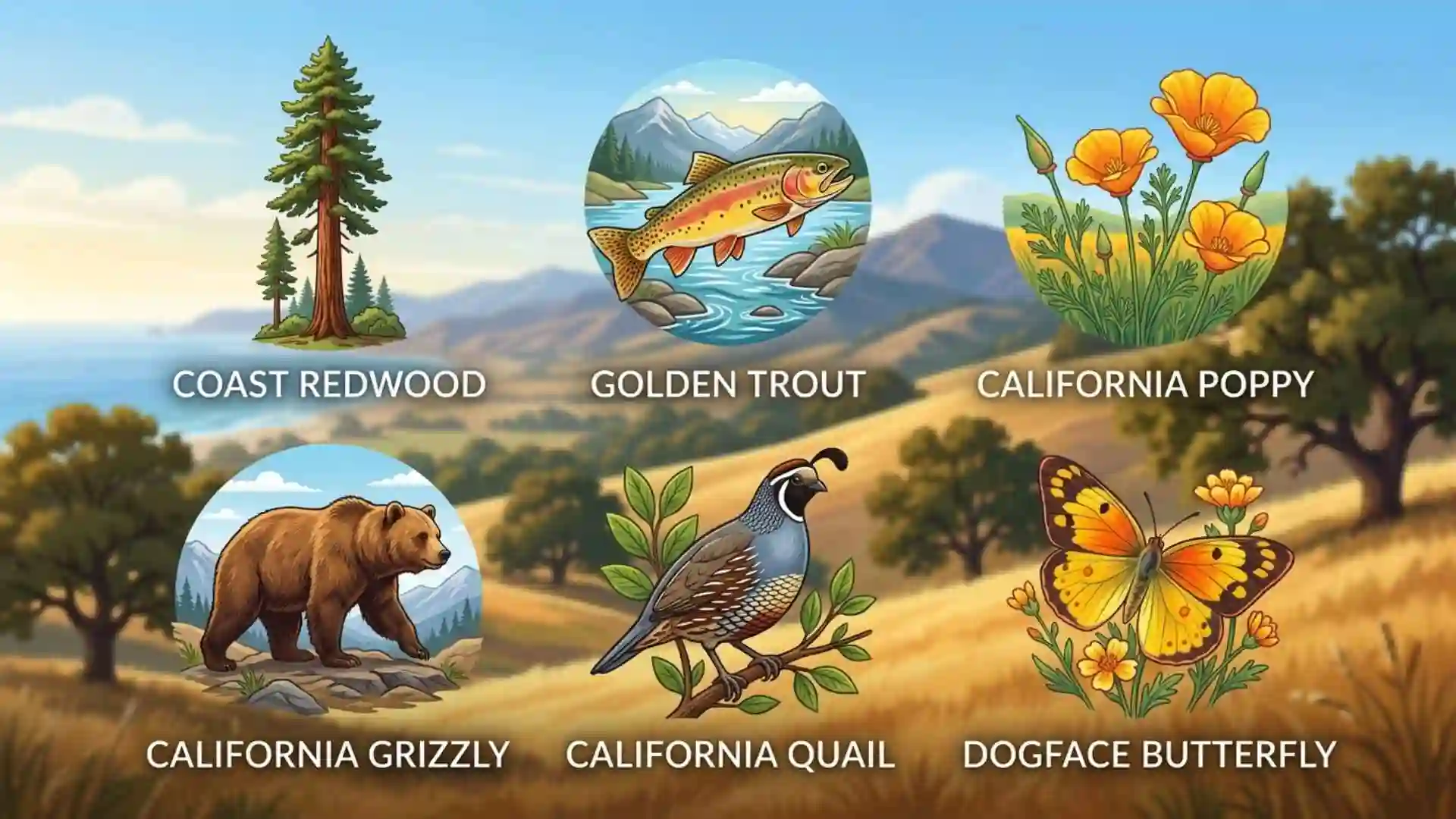 california state symbols