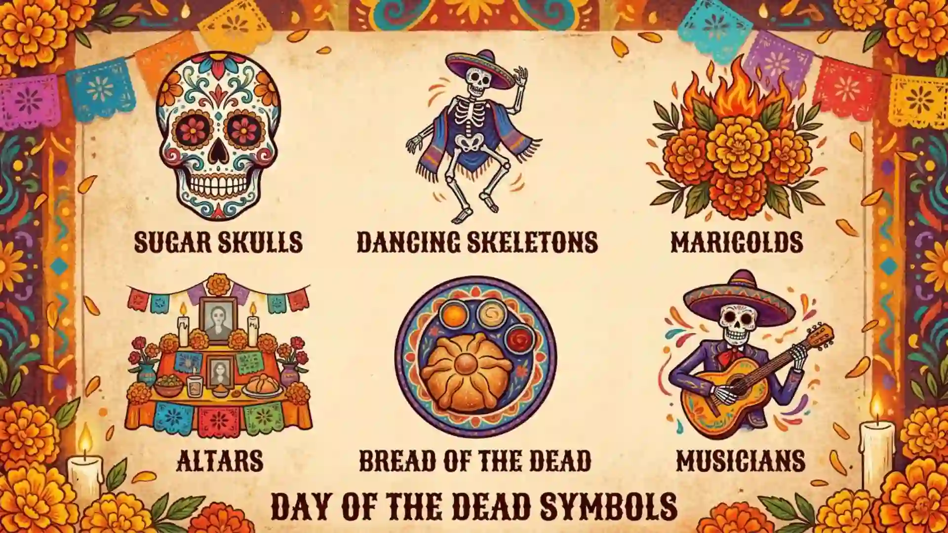 day of the dead symbols