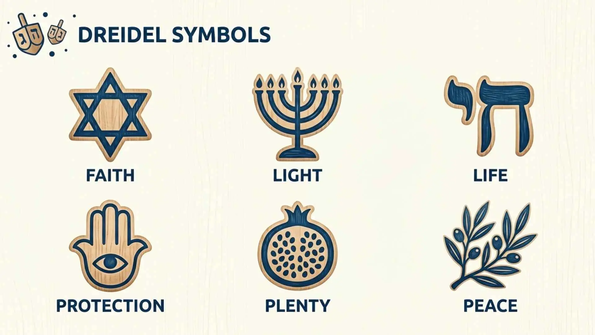 dreidel symbols