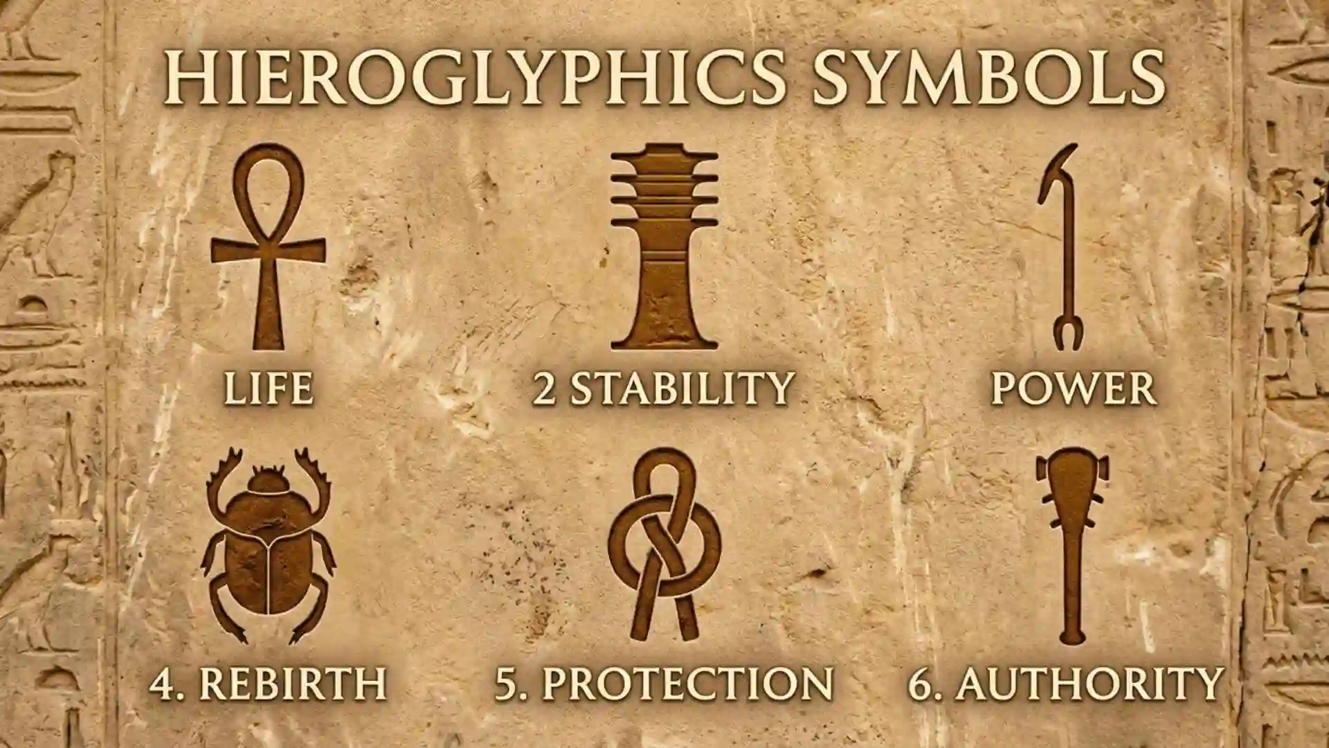 hieroglyphics symbols
