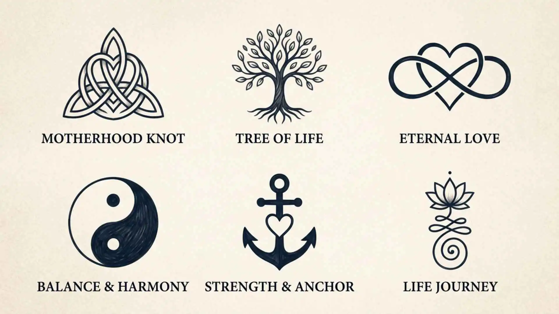 meaningful mother son tattoos symbols