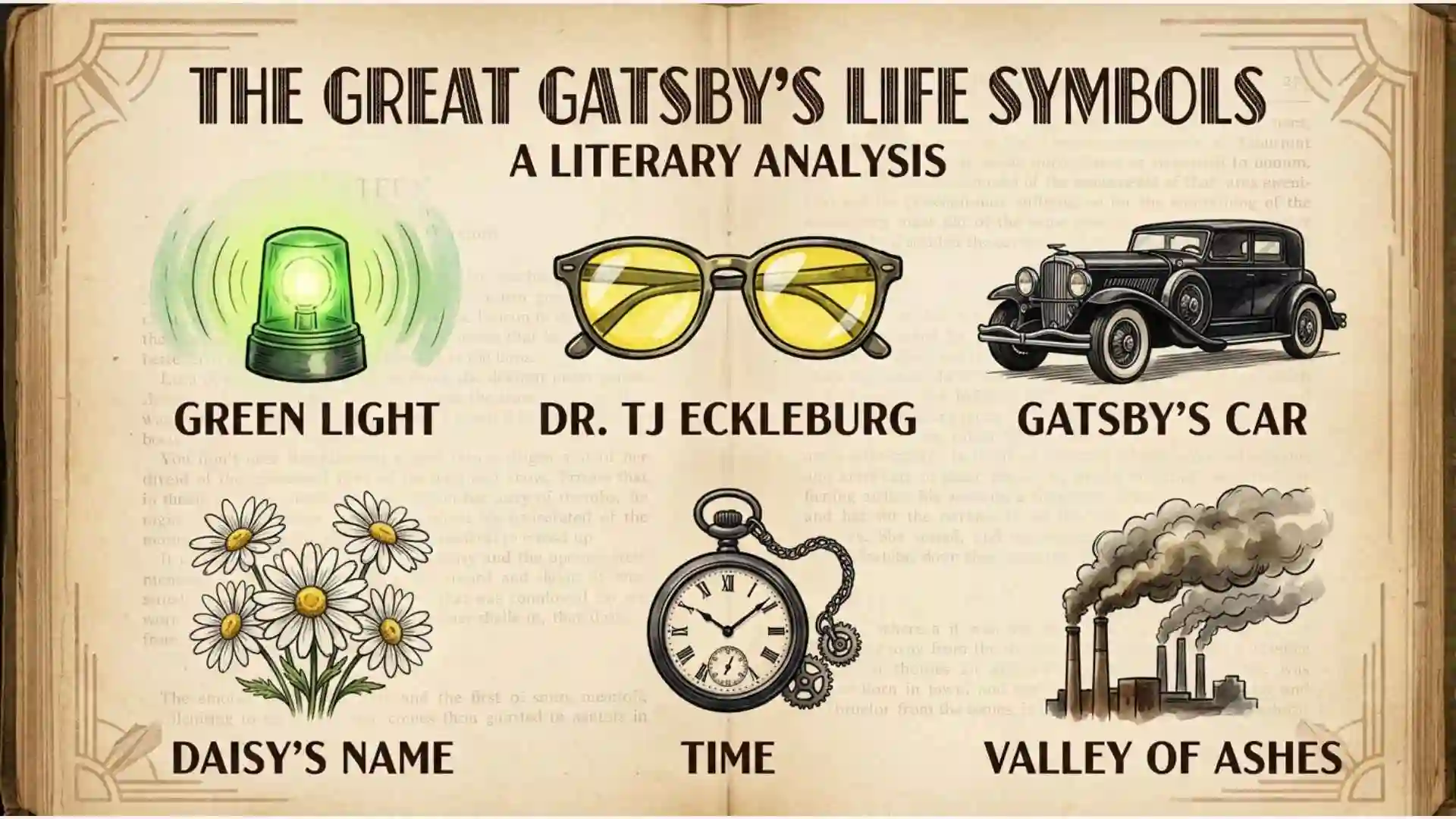 symbols in the great gatsby