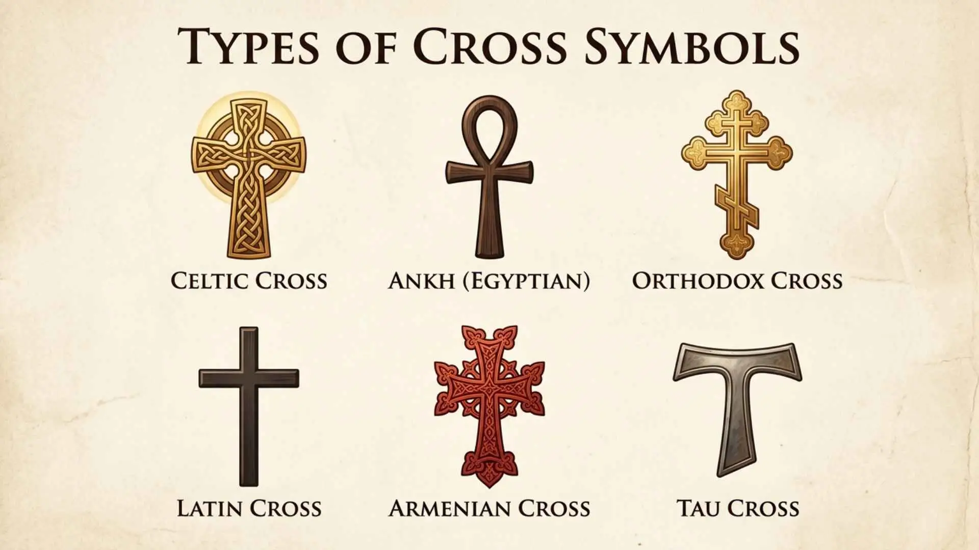 Types of Cross Symbols